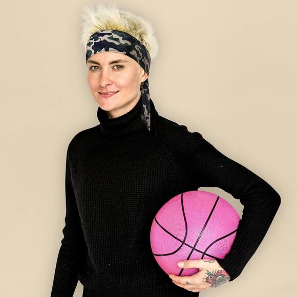 Sports Headbands Set Polyester Spandex Sweat Wicking Non Slip for Yoga Workout